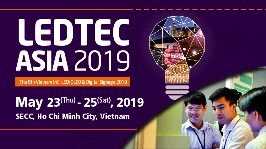 Sincerely invite you to visit 2019 LEDTEC ASIA